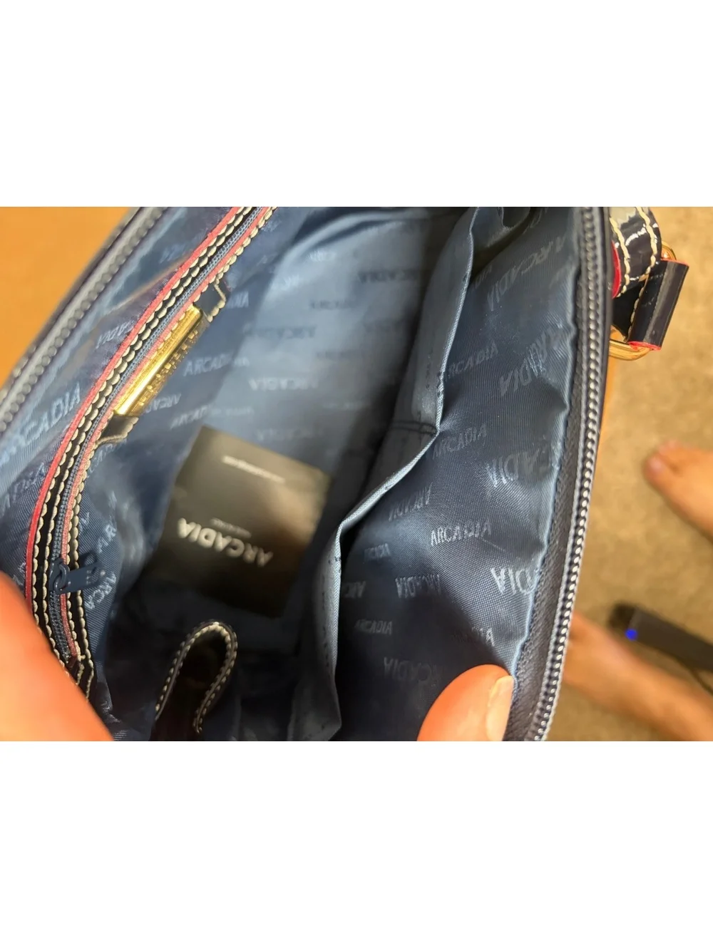 Arcadia satchel bag